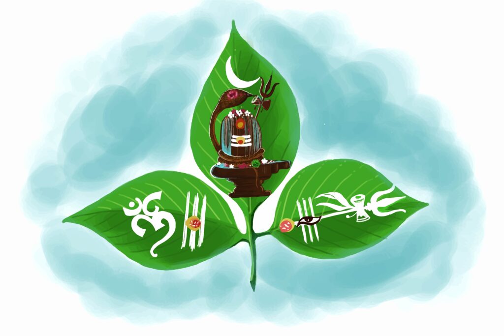 Belpatra leaves offered to Lord Shiva during Sawan Month