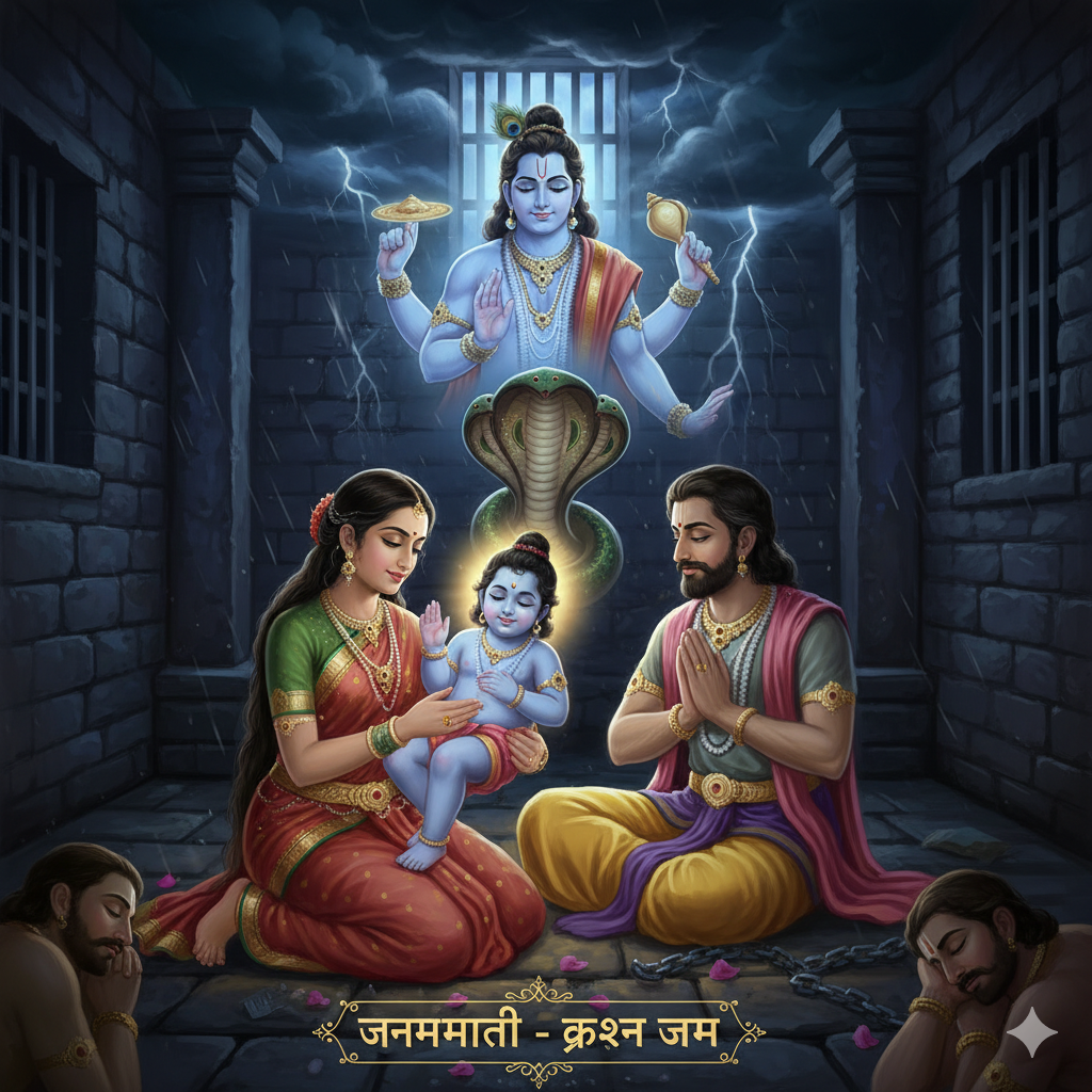 Janmashtami – The Birth of Lord Krishna, Story, Significance & Celebration