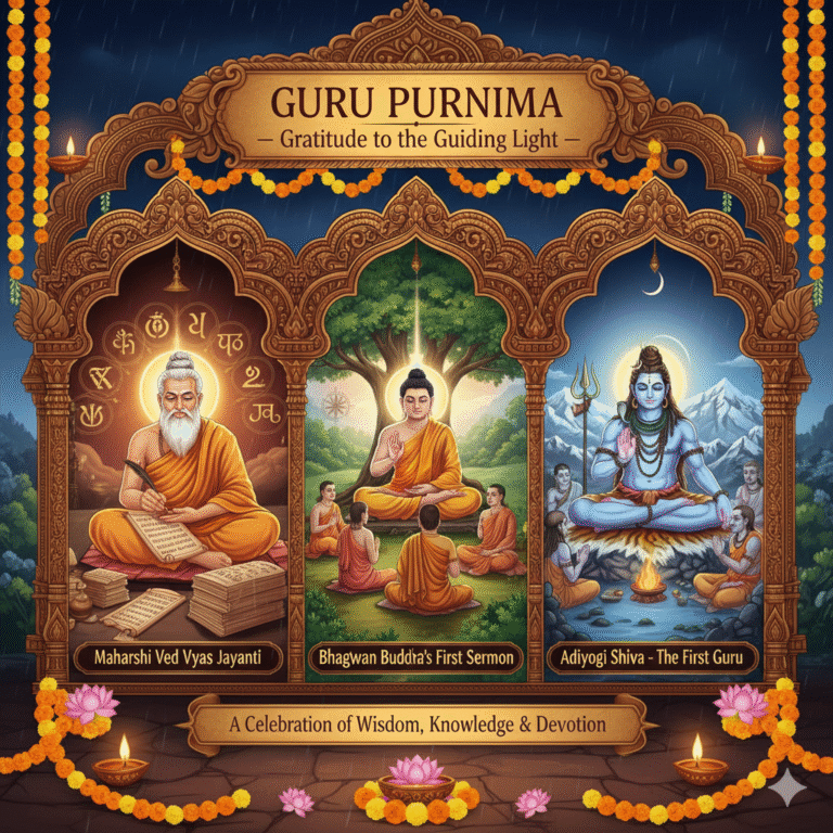 Guru Purnima Celebration in India